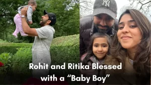 Rohit Sharma and Ritika Sajdeh